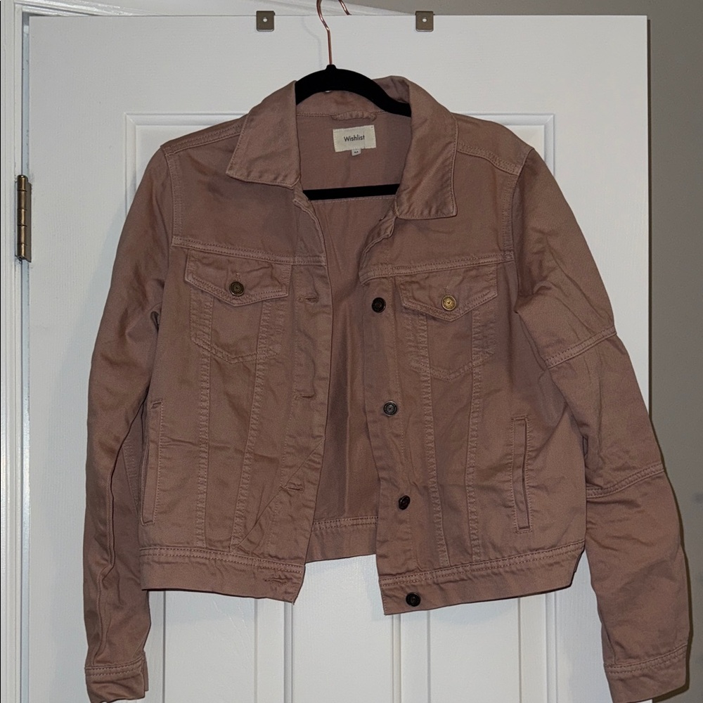 Wishlist Women's Mauve Jean Jacket